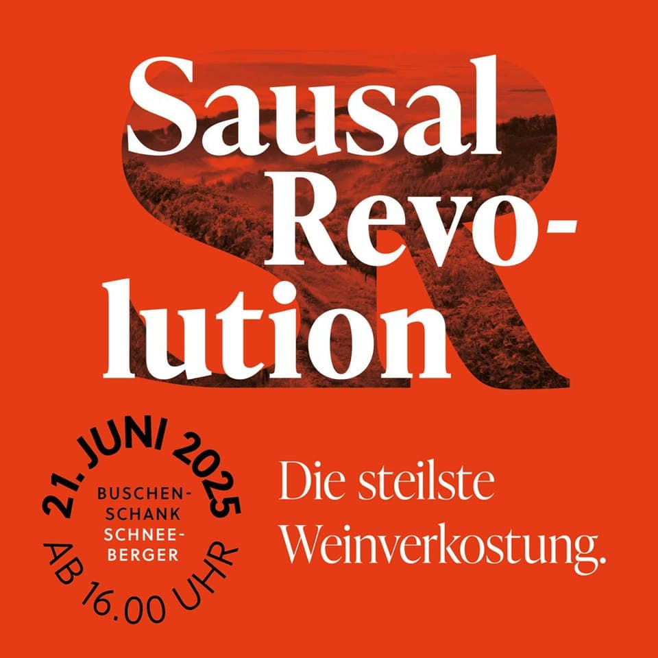 Steile Weine, steile Lage, steile Party bei der Sausaler Revolution